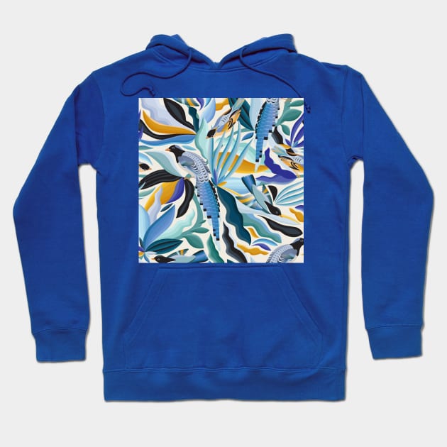 Tropical Birds / Exotic Nature Hoodie by matise